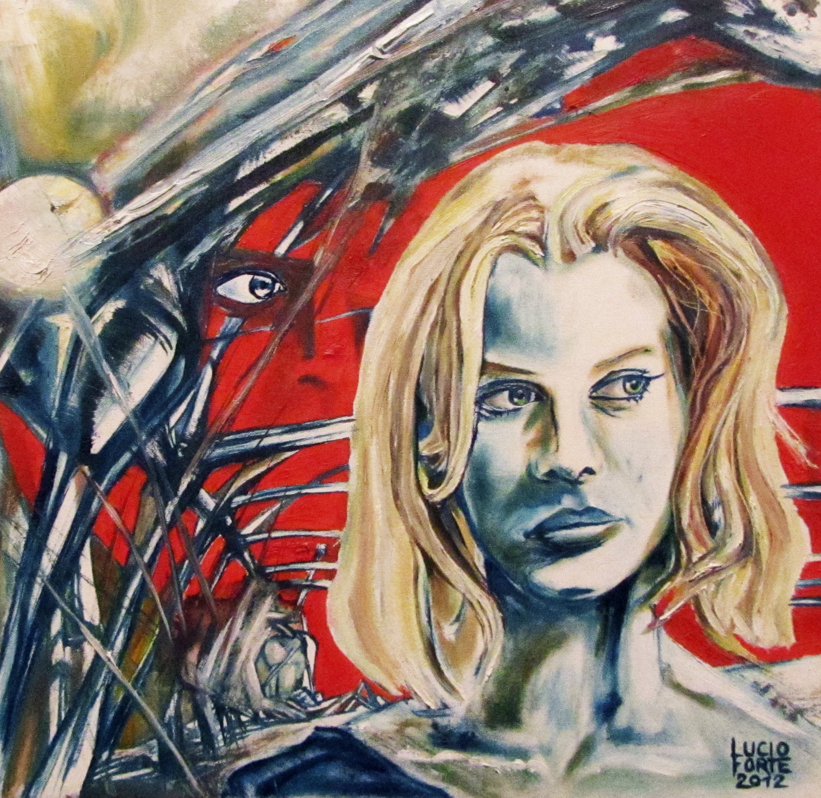 LucioForte2012 ParisTexas oil on canvas30x30